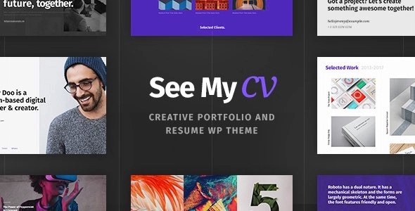 See My CV - Resume & vCard WordPress Theme 1.0.6