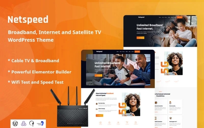Netspeed - Broadband Internet and Satellite Responsive 1.0.0