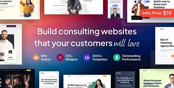 Rise – Business & Consulting WordPress Theme 2.0.5
