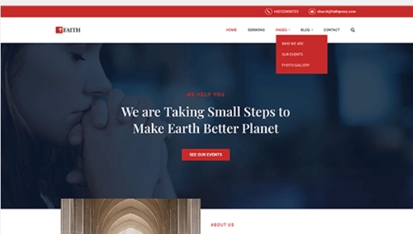 Theme Junkie – FaithPress 1.0.1