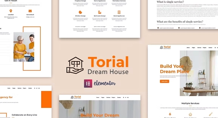 Torial – Interior Design Elementor Template Kit 1.0.0