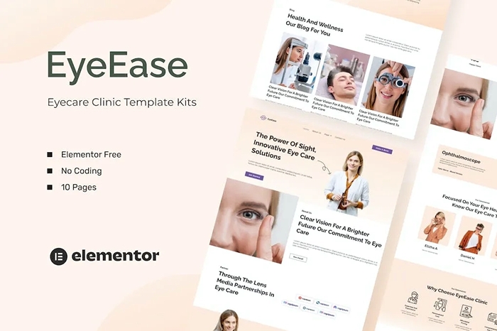 EyeEase – Eyecare Clinic Template Kits 1.0.0