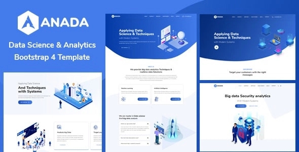 Anada – Data Science & Analytics WordPress Theme 1.3.6