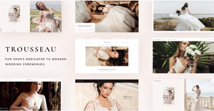 Trousseau – Bridal Shop WordPress Theme 1.2