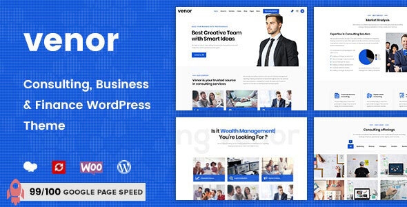 Venor – Business Consulting WordPress Theme 1.2.3