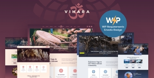 Vihara – Ashram Oriental Buddhist Temple WordPress Theme + RTL 1.2.4