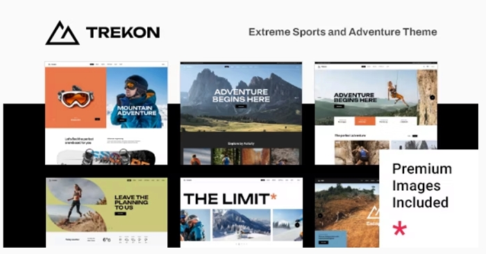 TrekOn – Extreme Sports and Adventure Theme 1.0