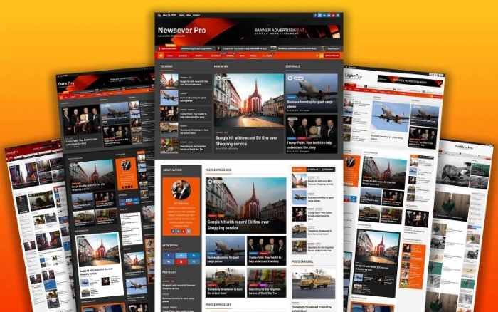 Newsever Pro – An ideal WordPress Theme 2.1.0