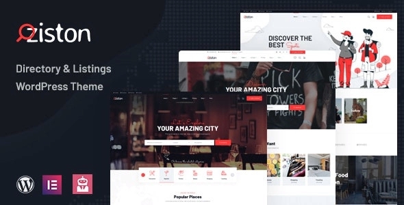 Ziston – Directory Listing WordPress Theme 1.3.8