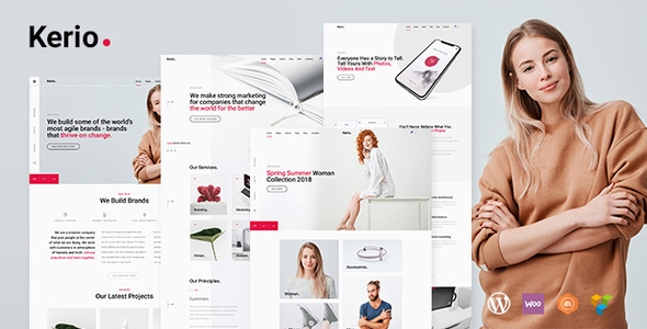 Kerio β Creative MultiPurpose WordPress Theme 1.0.3