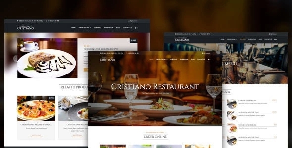 Cristiano – Restaurant WordPress Theme 3.9.29