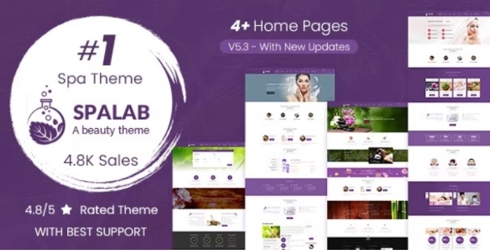 Spa Lab – Beauty Salon Theme 5.5