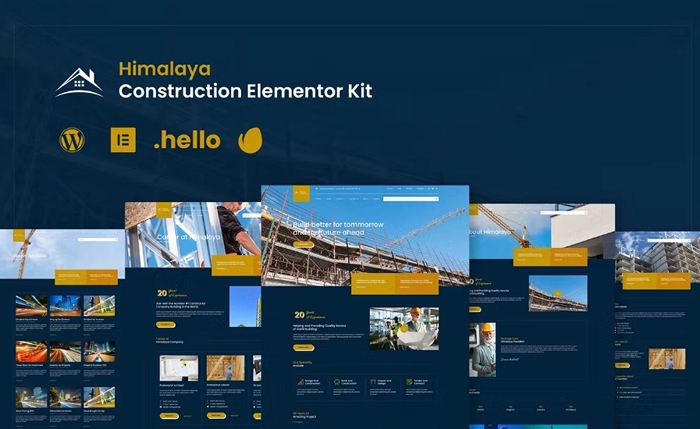 Himalaya - Construction Elementor Template Kit 1.0.0