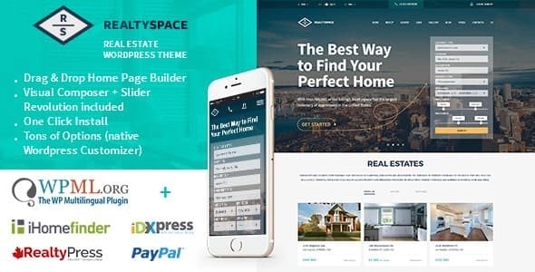 Realtyspace WordPress Theme 1.4.16