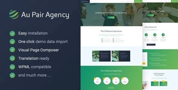 Au-Pair - Babysitting & Nanny Agency WP Theme 1.2.2