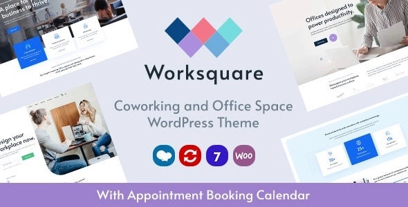 Worksquare – Coworking and Office Space WP Theme 1.15