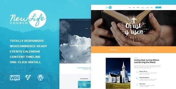 New Life – Church & Religion WordPress Theme 1.1.3