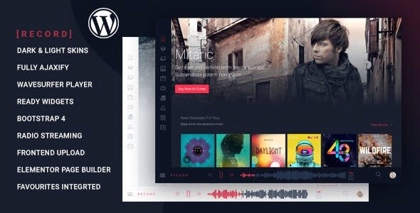 Rekord – Ajaxify Music – Events – Podcasts Multipurpose Theme 1.5.2