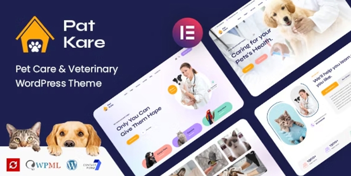 Patker – Pet Care and Veterinary WordPress Theme 1.0.0