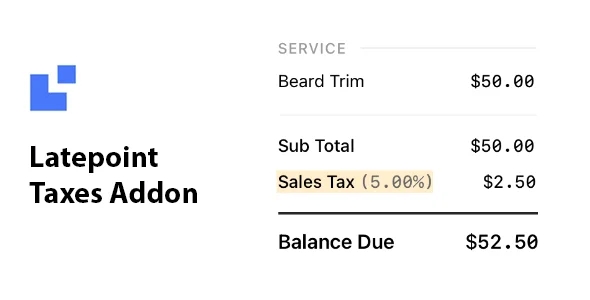 LatePoint Addon – Taxes 1.1.1
