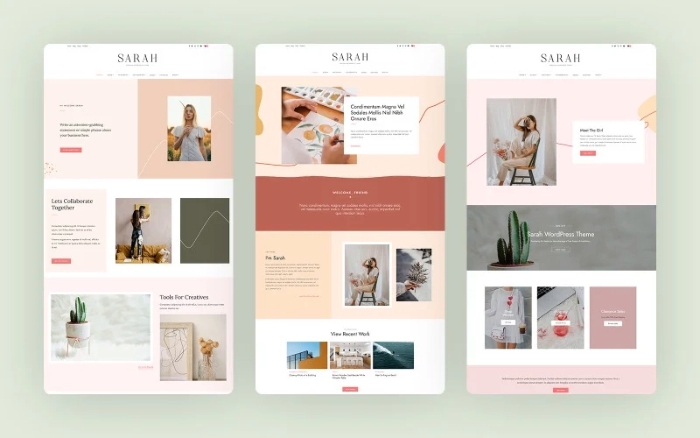 Sarah – Premium WordPress Theme 4.6