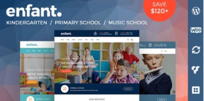 Enfant – School and Kindergarten WP Theme 3.1.4