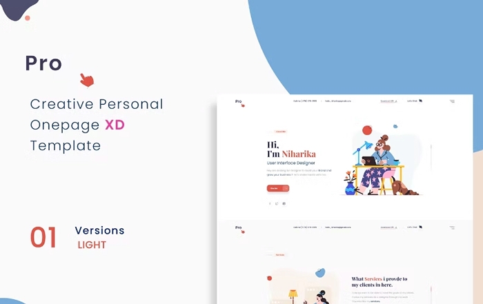Prokit – Personal Portfolio Elementor Template Kit 1.0.0