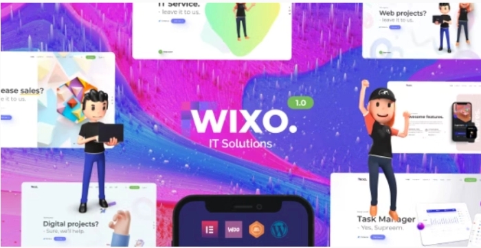 Wixo – Technology & IT Solutions WP Theme 1.0.0