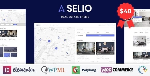 Selio – Real Estate Directory WP Theme 1.9