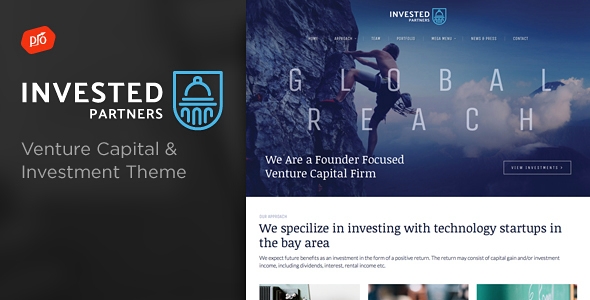 Invested – Venture Capital & Investment WordPress Theme 2.2
