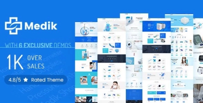 Medik – Medical WooCommerce Store 2.6
