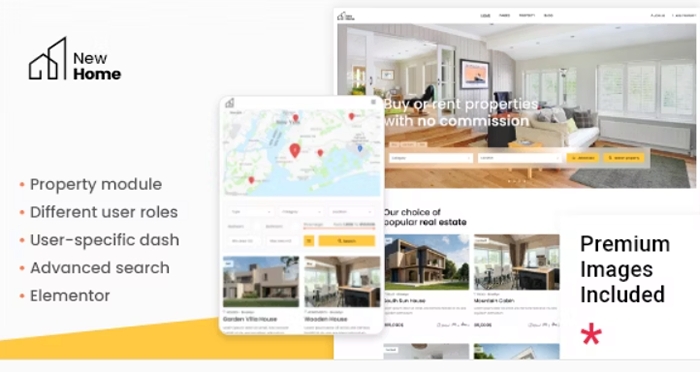 NewHome – Real Estate Theme 1.2.4