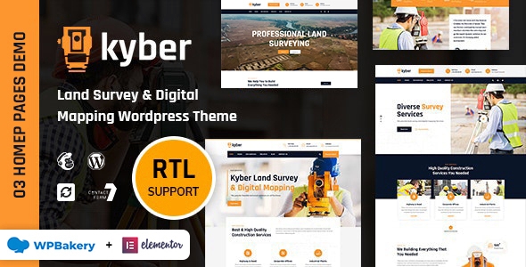 Kyber - Surveyor WordPress Theme 1.0.0