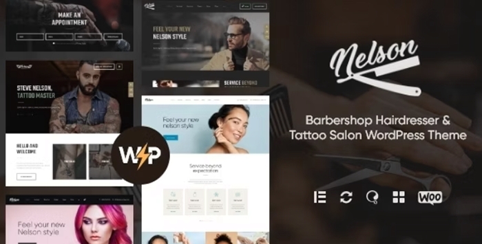Nelson - Barbershop Hairdresser Tattoo Salon Theme 1.5.0