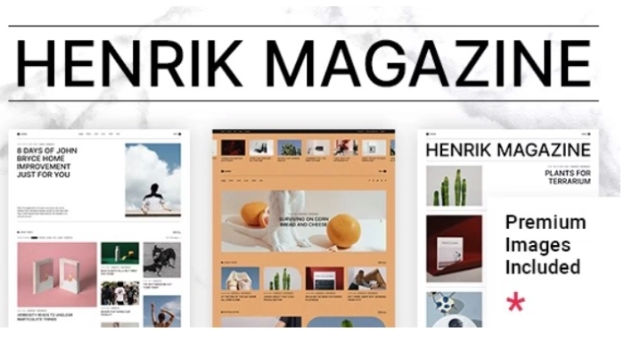Henrik – Creative Magazine Theme 1.1