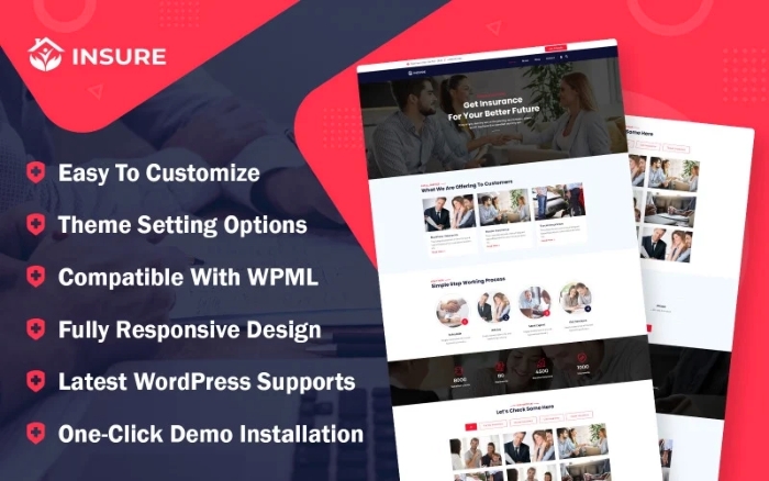 Insure β Insurance Agency Business WordPress Theme 1.0.0