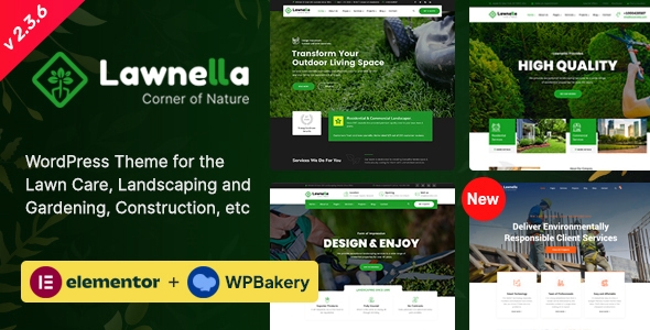 Lawnella – Gardening & Landscaping WordPress Theme 1.2