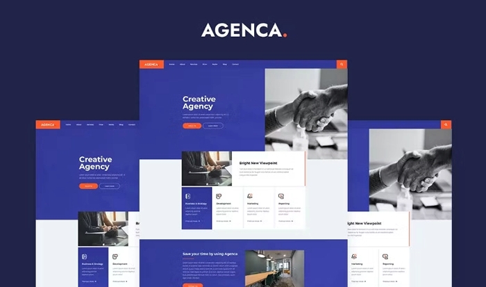 Agenca – Creative Agency Elementor Template Kit 1.0.0