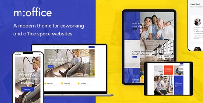 MultiOffice β Coworking Space Theme 1.2