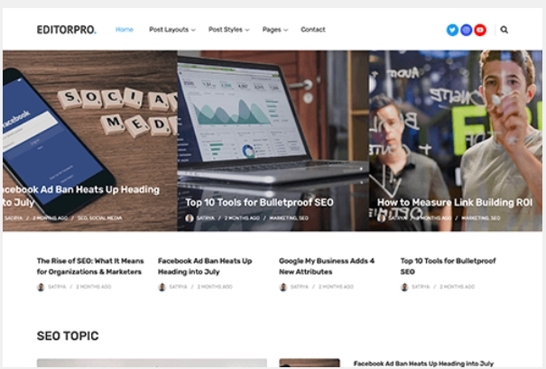 Theme Junkie – EditorPro 1.0.0