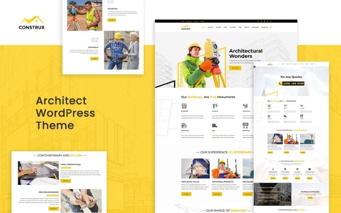 Construx – WordPress Construction WordPress Theme 1.0