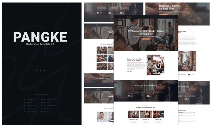 Pangke – Barbershop Template Kit 1.0.0