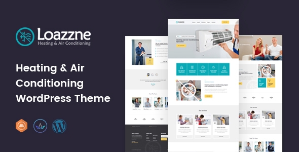 Loazzne – Air Conditioning Services WordPress Theme 1.1