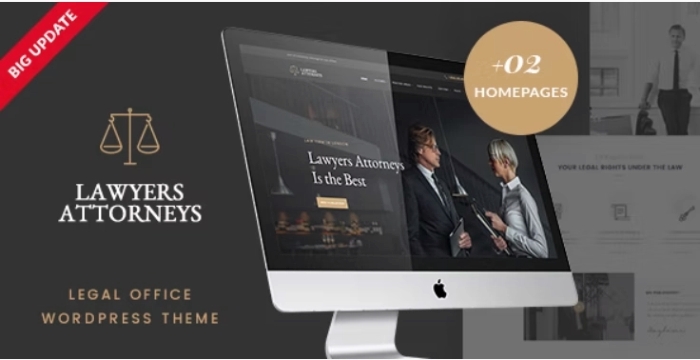 Lawyer Attorneys – Law Firm Office WP Theme 3.2.5