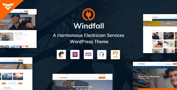 Windfall - Electrician Services WordPress Theme 1.6.0