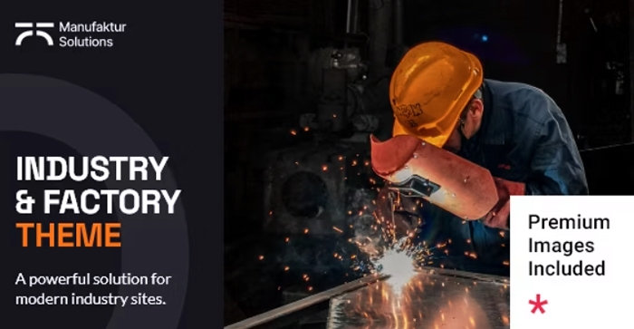 Manufaktur Solutions – Industry and Factory Theme 1.0.1