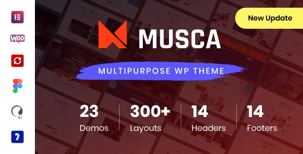 Musca - Multipurpose WordPress theme 1.0.3