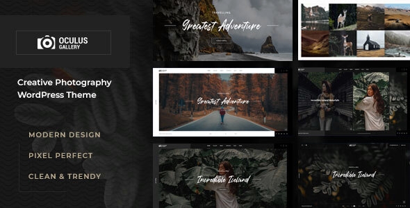 Oculus – Photography WordPress Theme 1.0.0