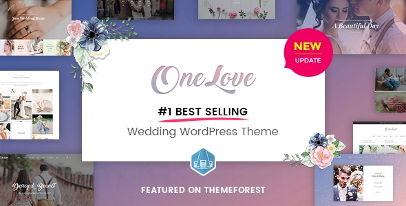 OneLove – The Elegant & Clean Multipurpose Wedding WordPress Theme 3.9
