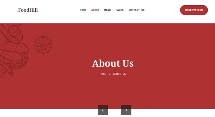 FoodHill – Restaurant Elementor Template Kit 1.0.0